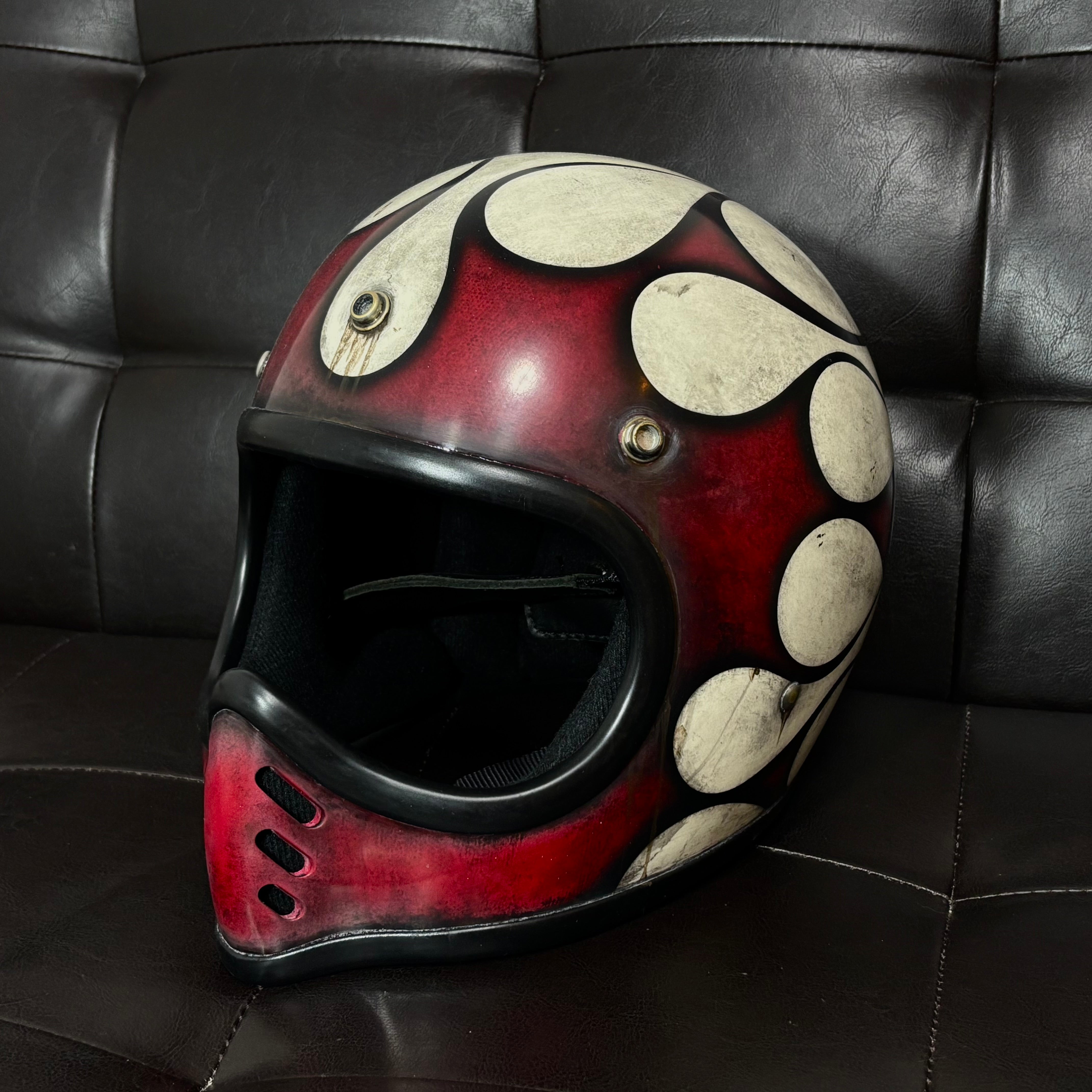 SACオリジナルペイント　オーシャンビートルバイザー　フレイムス OCEAN BEETLE (オーシャンビートル) | BEETLE 70s VISOR
